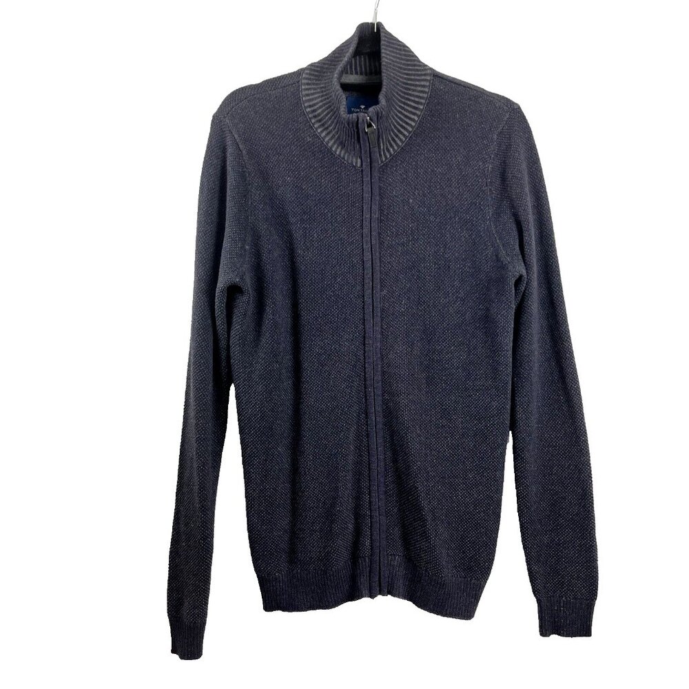 Tom Tailor Cotton Zip-Up Cardigan Mens Size M